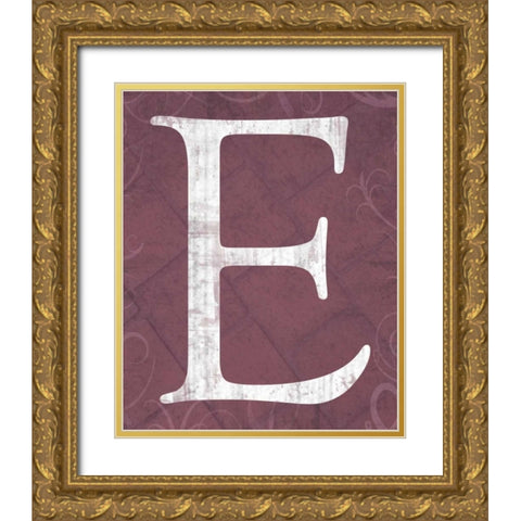 Wine 4 Gold Ornate Wood Framed Art Print with Double Matting by Gibbons, Lauren