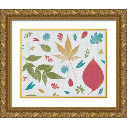 Fallb 2 Gold Ornate Wood Framed Art Print with Double Matting by Gibbons, Lauren