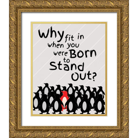 StandOut Gold Ornate Wood Framed Art Print with Double Matting by Gibbons, Lauren