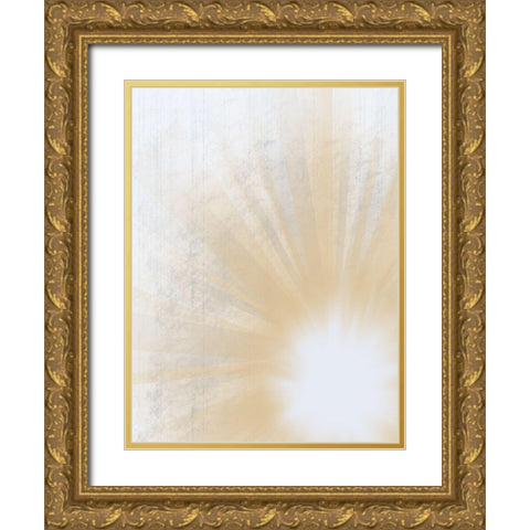 Sun Right Gold Ornate Wood Framed Art Print with Double Matting by Gibbons, Lauren