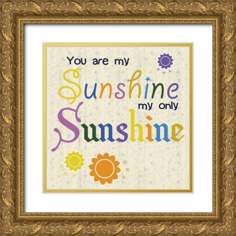 Sunshine 2 Gold Ornate Wood Framed Art Print with Double Matting by Gibbons, Lauren