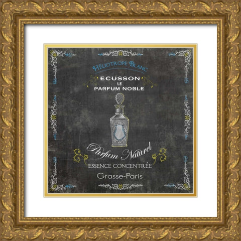 Bath Gold Ornate Wood Framed Art Print with Double Matting by Gibbons, Lauren