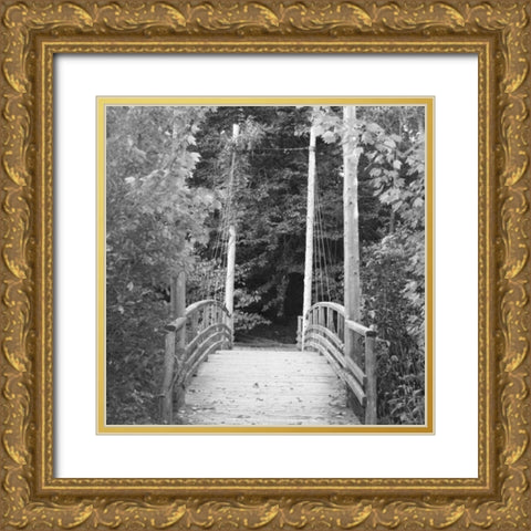 Landscape 3 Gold Ornate Wood Framed Art Print with Double Matting by Gibbons, Lauren