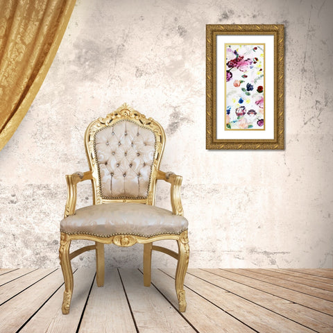 Romance 1 Gold Ornate Wood Framed Art Print with Double Matting by Daisy D