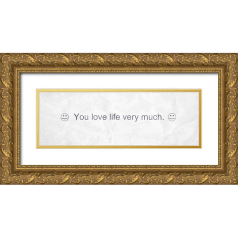 Fortune Gold Ornate Wood Framed Art Print with Double Matting by Grey, Jace