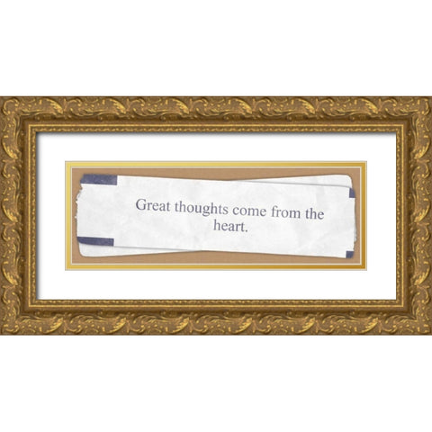 Fortune 5 Gold Ornate Wood Framed Art Print with Double Matting by Grey, Jace