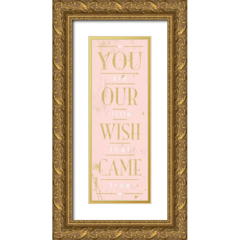 Wish Came True Gold Ornate Wood Framed Art Print with Double Matting by Grey, Jace
