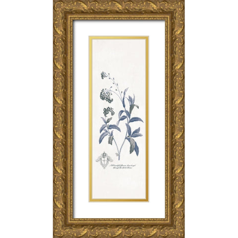 Beautiful Flowers Gold Ornate Wood Framed Art Print with Double Matting by Grey, Jace