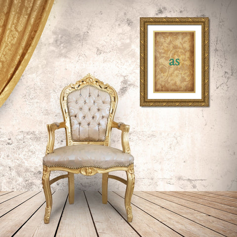 as Gold Ornate Wood Framed Art Print with Double Matting by Grey, Jace