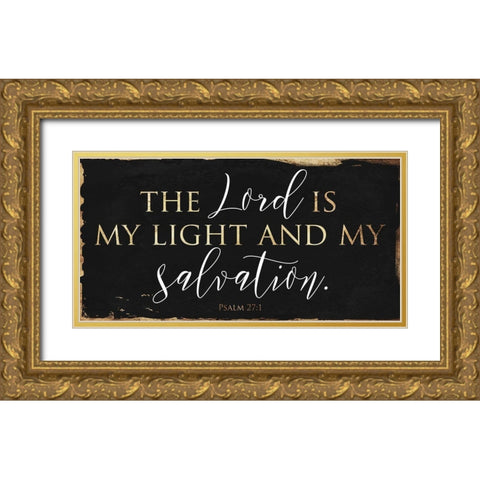 Love Gold Ornate Wood Framed Art Print with Double Matting by Grey, Jace