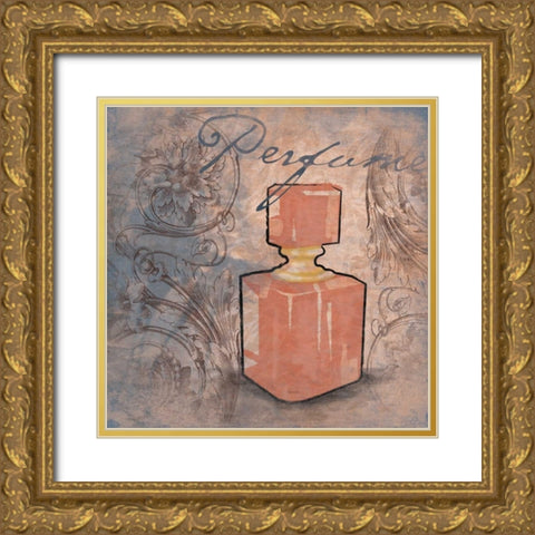 Perfume Gold Ornate Wood Framed Art Print with Double Matting by Grey, Jace