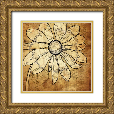 Paris 8 Gold Ornate Wood Framed Art Print with Double Matting by Grey, Jace