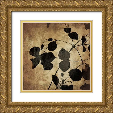 Silo flower 3 Gold Ornate Wood Framed Art Print with Double Matting by Grey, Jace