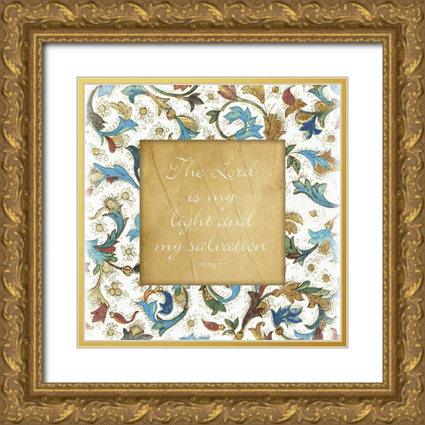 My Salvation Gold Ornate Wood Framed Art Print with Double Matting by Grey, Jace