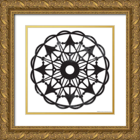 Light Spaces Gold Ornate Wood Framed Art Print with Double Matting by Grey, Jace
