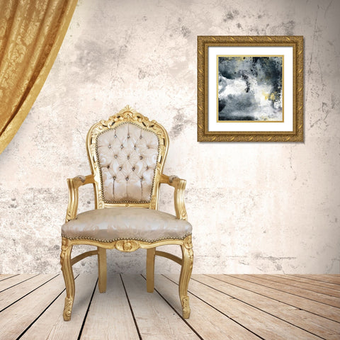 Cloud In The Water Gold Ornate Wood Framed Art Print with Double Matting by Grey, Jace