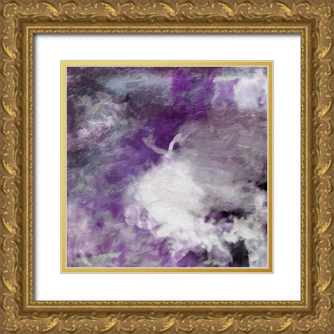 Purple Atmosphere 2 Gold Ornate Wood Framed Art Print with Double Matting by Grey, Jace