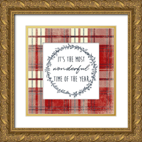 Wonderful Time 1 Gold Ornate Wood Framed Art Print with Double Matting by Grey, Jace