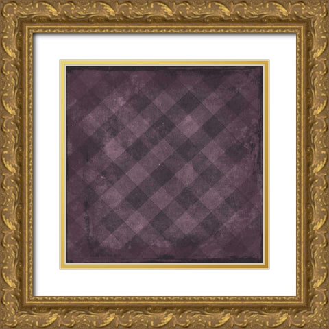 Pattern1 Gold Ornate Wood Framed Art Print with Double Matting by Grey, Jace