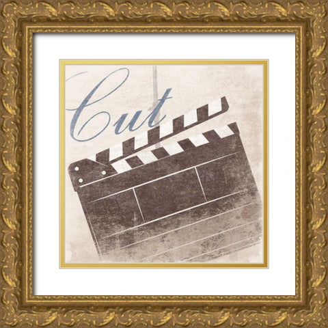 Cut Gold Ornate Wood Framed Art Print with Double Matting by Grey, Jace