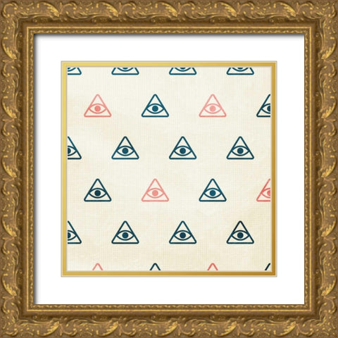 The Eye Gold Ornate Wood Framed Art Print with Double Matting by Grey, Jace