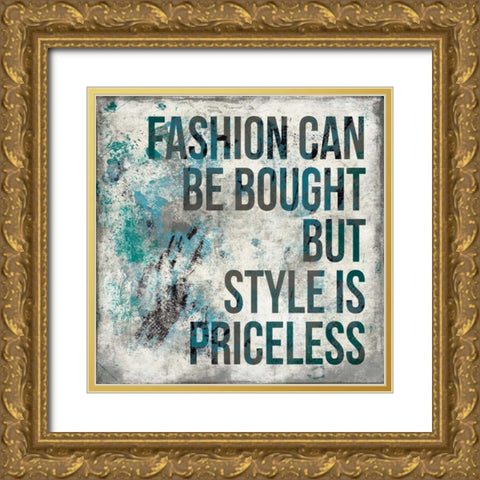 Style 2 Gold Ornate Wood Framed Art Print with Double Matting by Grey, Jace