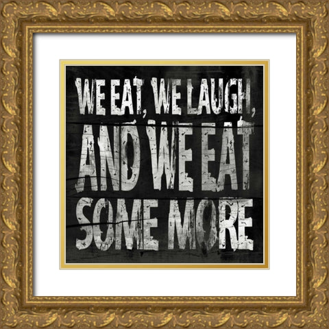 Kitchen Mate Gold Ornate Wood Framed Art Print with Double Matting by Grey, Jace