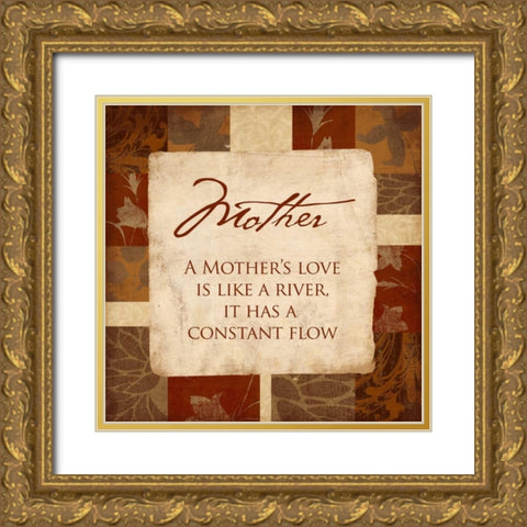 Spice Mother Gold Ornate Wood Framed Art Print with Double Matting by Grey, Jace