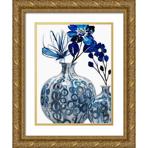 Plant Canvas 2 Gold Ornate Wood Framed Art Print with Double Matting by Keith, Jesse