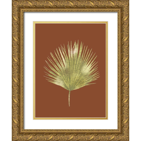 Green Tea Gold Ornate Wood Framed Art Print with Double Matting by Keith, Jesse