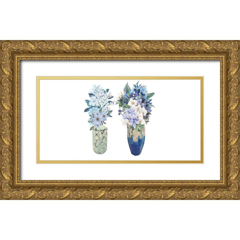 Love And Passion Gold Ornate Wood Framed Art Print with Double Matting by Keith, Jesse