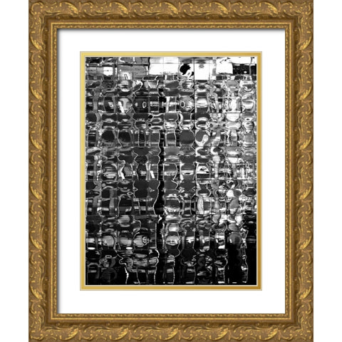 Reflectional Industry E Gold Ornate Wood Framed Art Print with Double Matting by Pica, Jeff