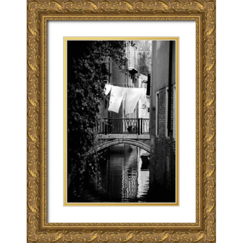 Cinque calli di Venezia 4 E Gold Ornate Wood Framed Art Print with Double Matting by Grey, Jace