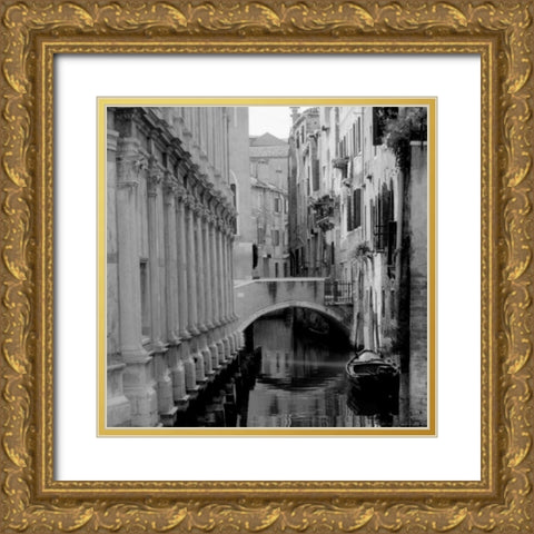 Cinque calli di Venezia 2 Gold Ornate Wood Framed Art Print with Double Matting by Grey, Jace