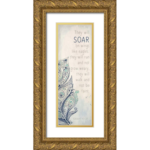 They Will B Gold Ornate Wood Framed Art Print with Double Matting by Allen, Kimberly