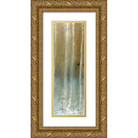 Through the Trees B Gold Ornate Wood Framed Art Print with Double Matting by Allen, Kimberly