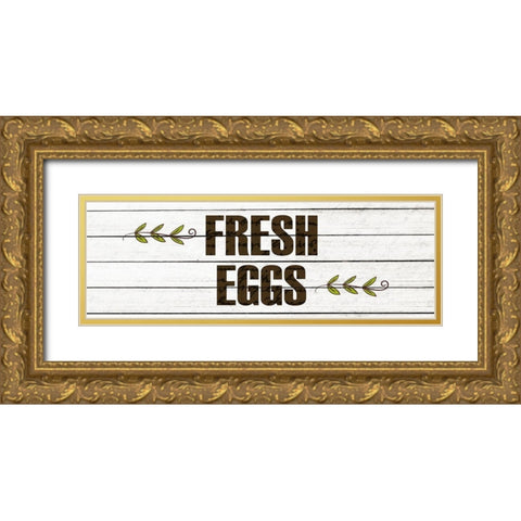 Farmers Market 2 Gold Ornate Wood Framed Art Print with Double Matting by Kimberly, Allen
