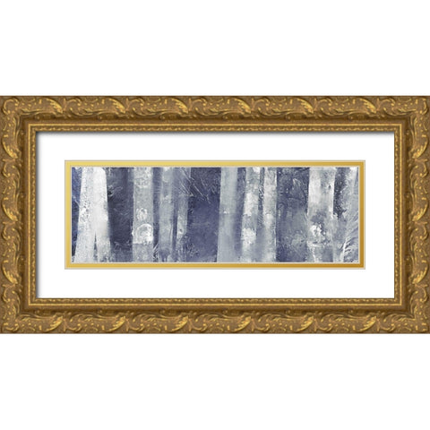 In My Mind Gold Ornate Wood Framed Art Print with Double Matting by Kimberly, Allen