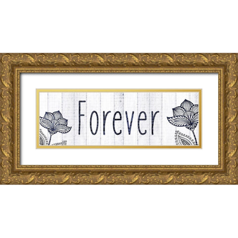 Always Love 6 Gold Ornate Wood Framed Art Print with Double Matting by Kimberly, Allen