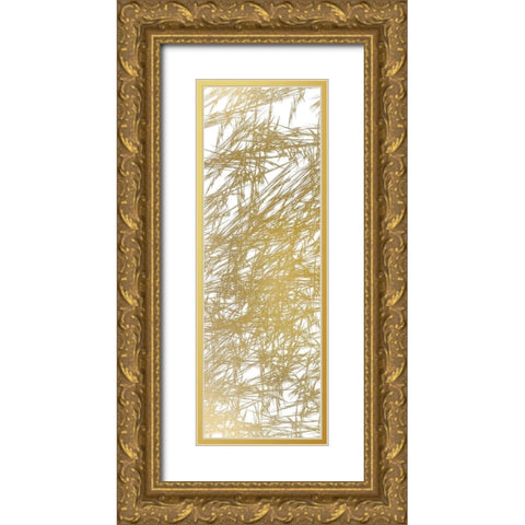 Cross Hatched 3.jpg Gold Ornate Wood Framed Art Print with Double Matting by Kimberly, Allen