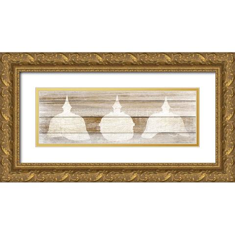In the Military 2 Gold Ornate Wood Framed Art Print with Double Matting by Kimberly, Allen