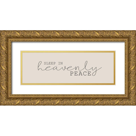 Heavenly Peace Gold Ornate Wood Framed Art Print with Double Matting by Kimberly, Allen