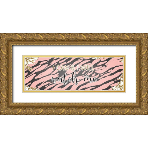 She Believed 2 Gold Ornate Wood Framed Art Print with Double Matting by Kimberly, Allen