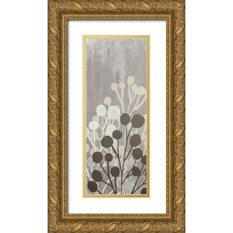 Garden 3 Gold Ornate Wood Framed Art Print with Double Matting by Allen, Kimberly