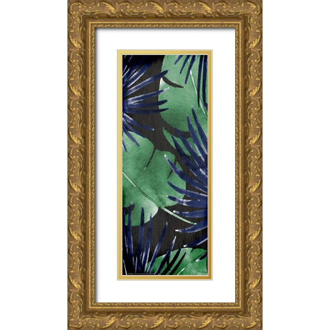 In the Jungle 1 Gold Ornate Wood Framed Art Print with Double Matting by Allen, Kimberly