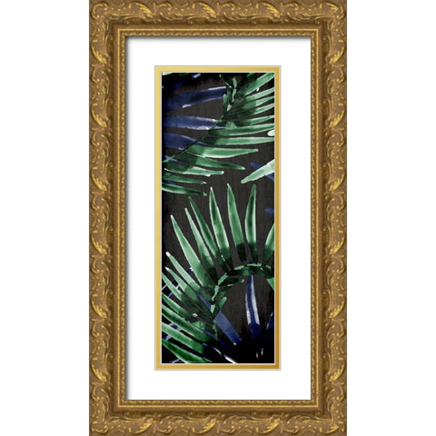 In the Jungle 2 Gold Ornate Wood Framed Art Print with Double Matting by Allen, Kimberly