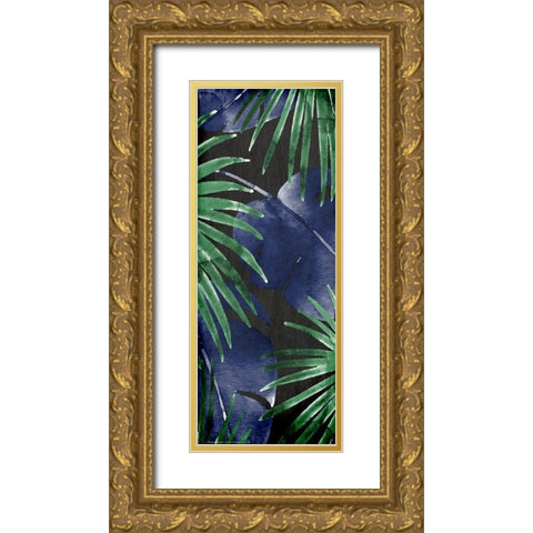 In the Jungle 3 Gold Ornate Wood Framed Art Print with Double Matting by Allen, Kimberly