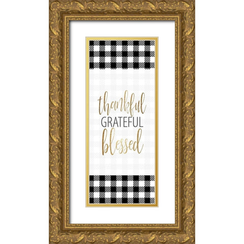 Little Moments 6 Gold Ornate Wood Framed Art Print with Double Matting by Allen, Kimberly