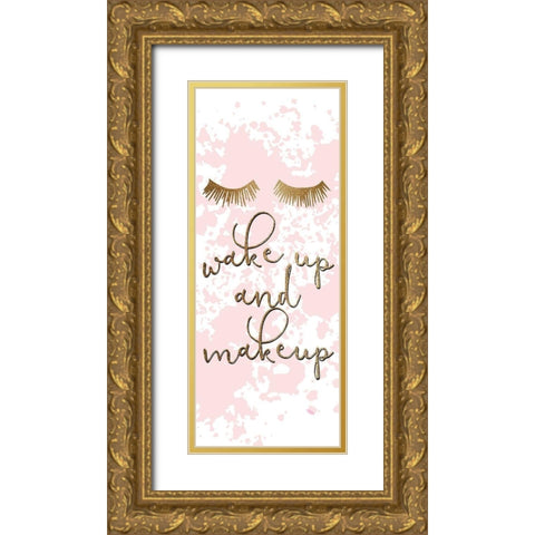Hello Diva 1 Gold Ornate Wood Framed Art Print with Double Matting by Allen, Kimberly