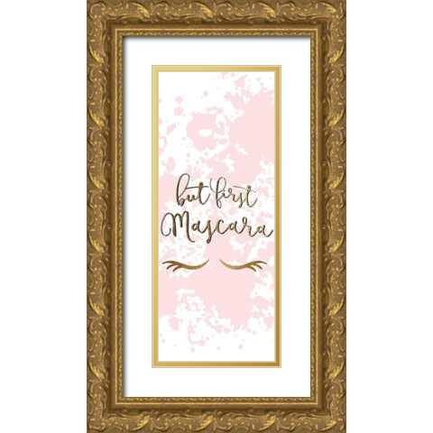 Hello Diva 6 Gold Ornate Wood Framed Art Print with Double Matting by Allen, Kimberly